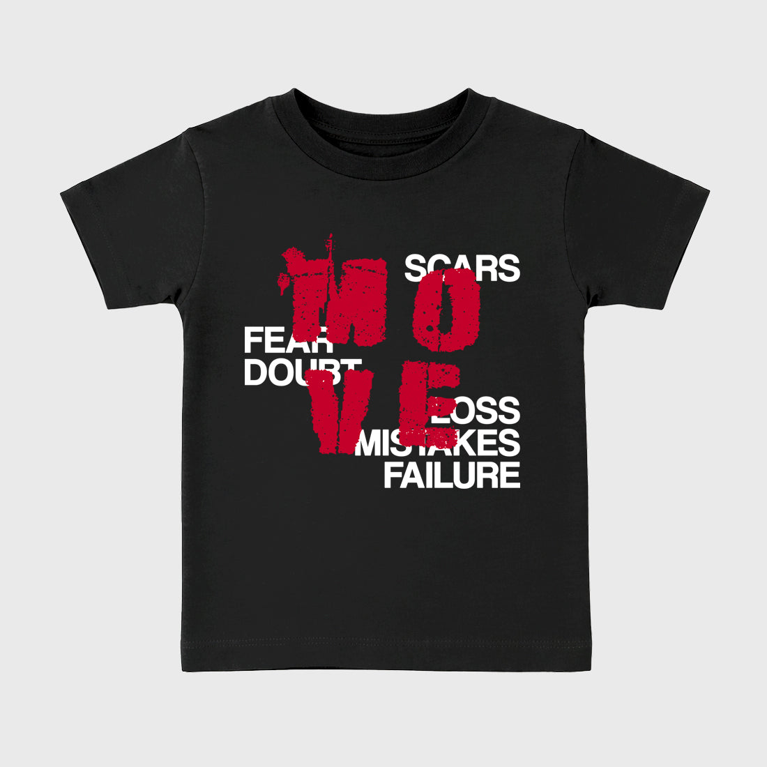 Sneaker match tees – Sneaker Tees To Match Air Jordan 1 Banned Shoes – Move Kids T-Shirt Black 2