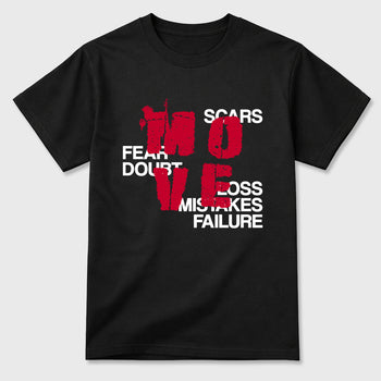 Sneaker match tees – Sneaker Tees To Match Air Jordan 1 Banned Shoes – Move Tee Black 2