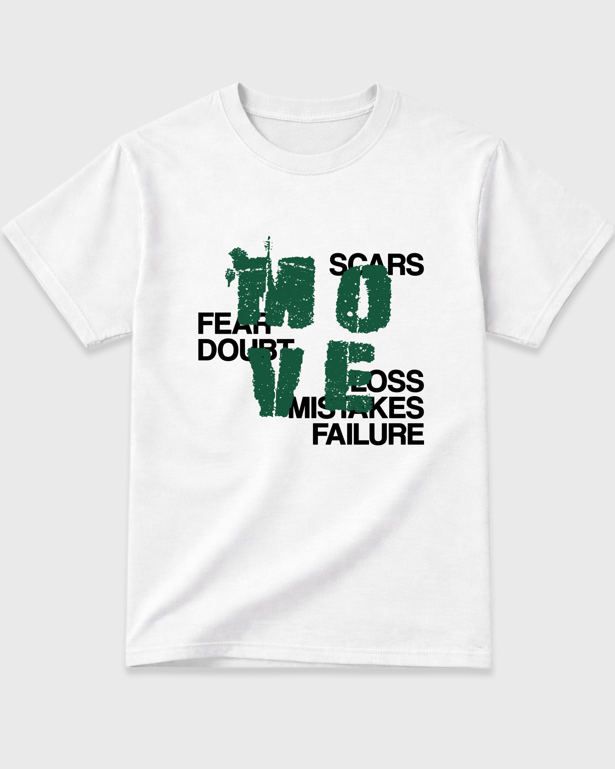 Move Graphic T-Shirt featuring original streetwear artwork designed to match the Air Jordan 14 Forest Green. White 2 Graphic T-Shirt.
