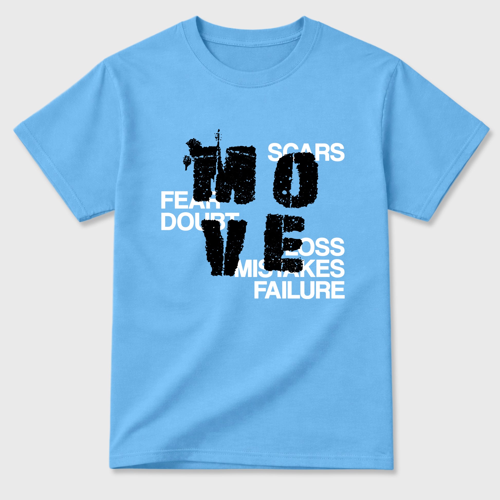 Sneaker match tees – Sneaker Tees To Match Air Jordan 14 University Blue Shoes – Move Tee Carolina Blue 2
