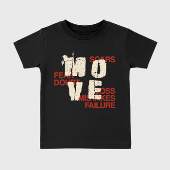 Perfect Sneakerhead Fashion Outfits – Sneaker Tees To Match Air Jordan 4 Brick After Brick Shoes – Move Kids Graphic T-Shirt Black 2