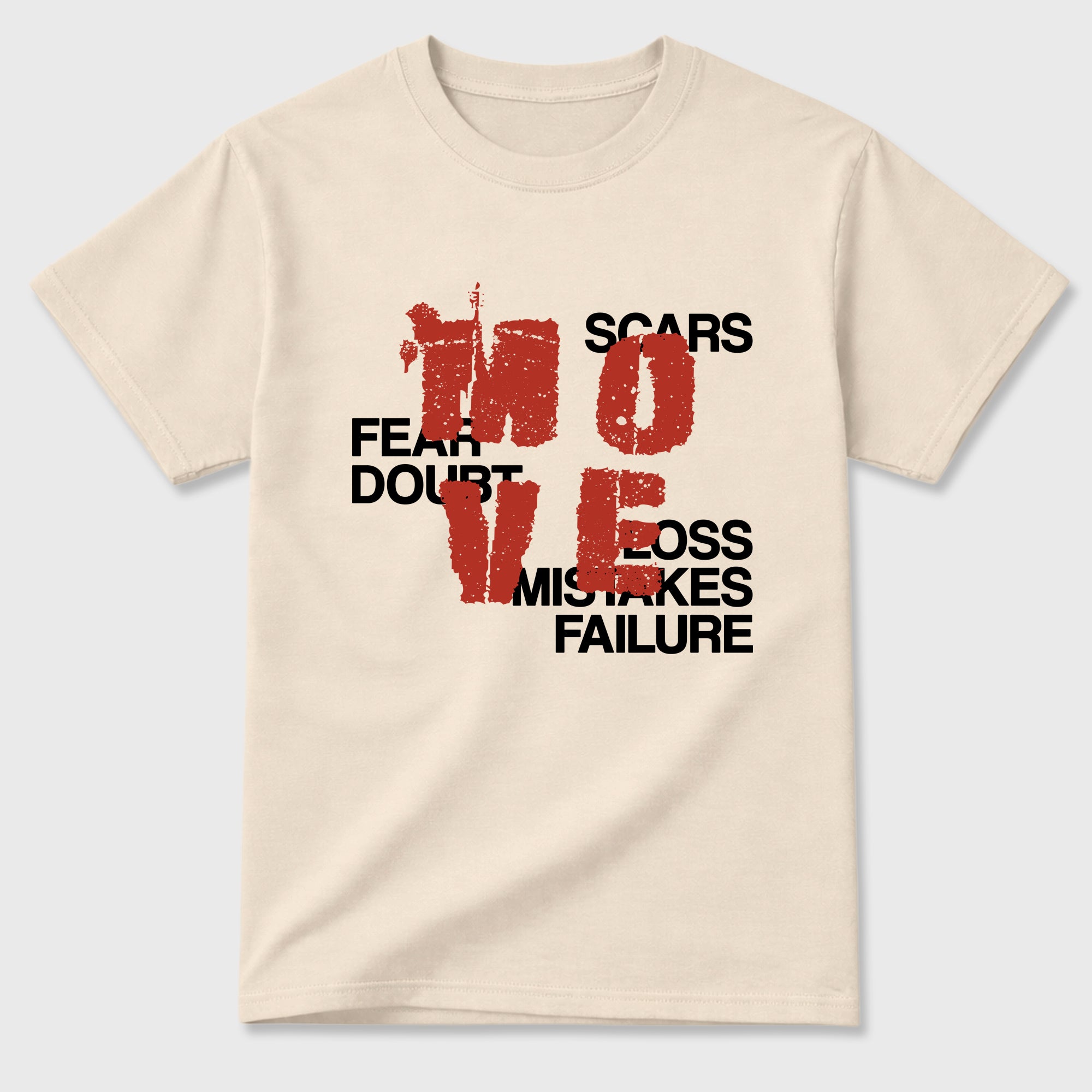 Perfect Sneakerhead Fashion Outfits – Sneaker Tees To Match Air Jordan 4 Brick After Brick Shoes – Move Graphic Tee Natural 2