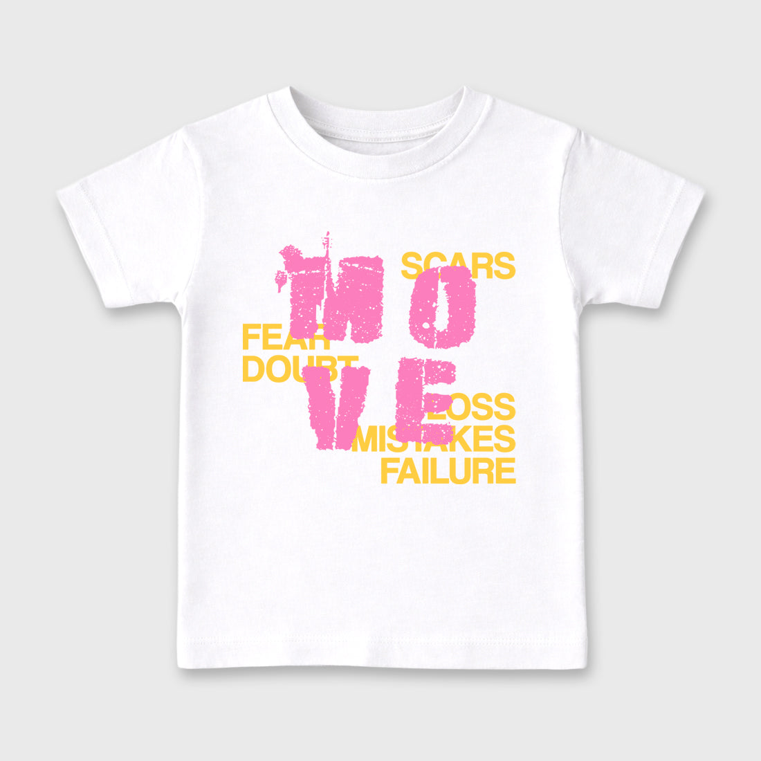 Move Baby & Kids Graphic T-Shirt featuring original artwork designed to match the Air Jordan 4 Comic. White 2 Kids Graphic Tee.