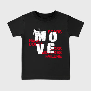Sneaker match tees – Sneaker Tees To Match Air Jordan 4 Toro Bravo Shoes – Move Kids T-Shirt Black 2