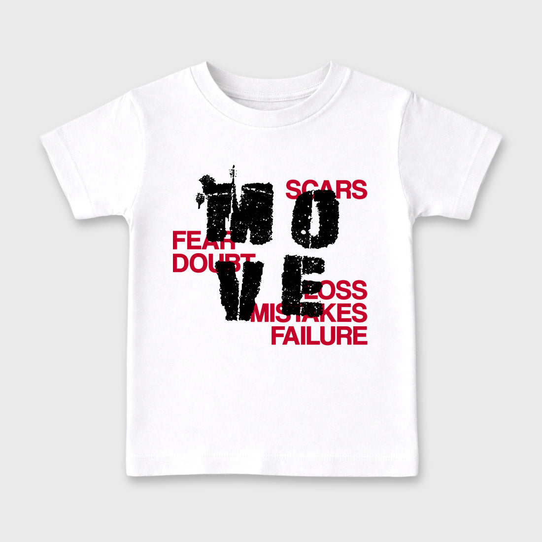 Sneaker match tees – Sneaker Tees To Match Air Jordan 4 Toro Bravo Shoes – Move Kids T-Shirt White 2