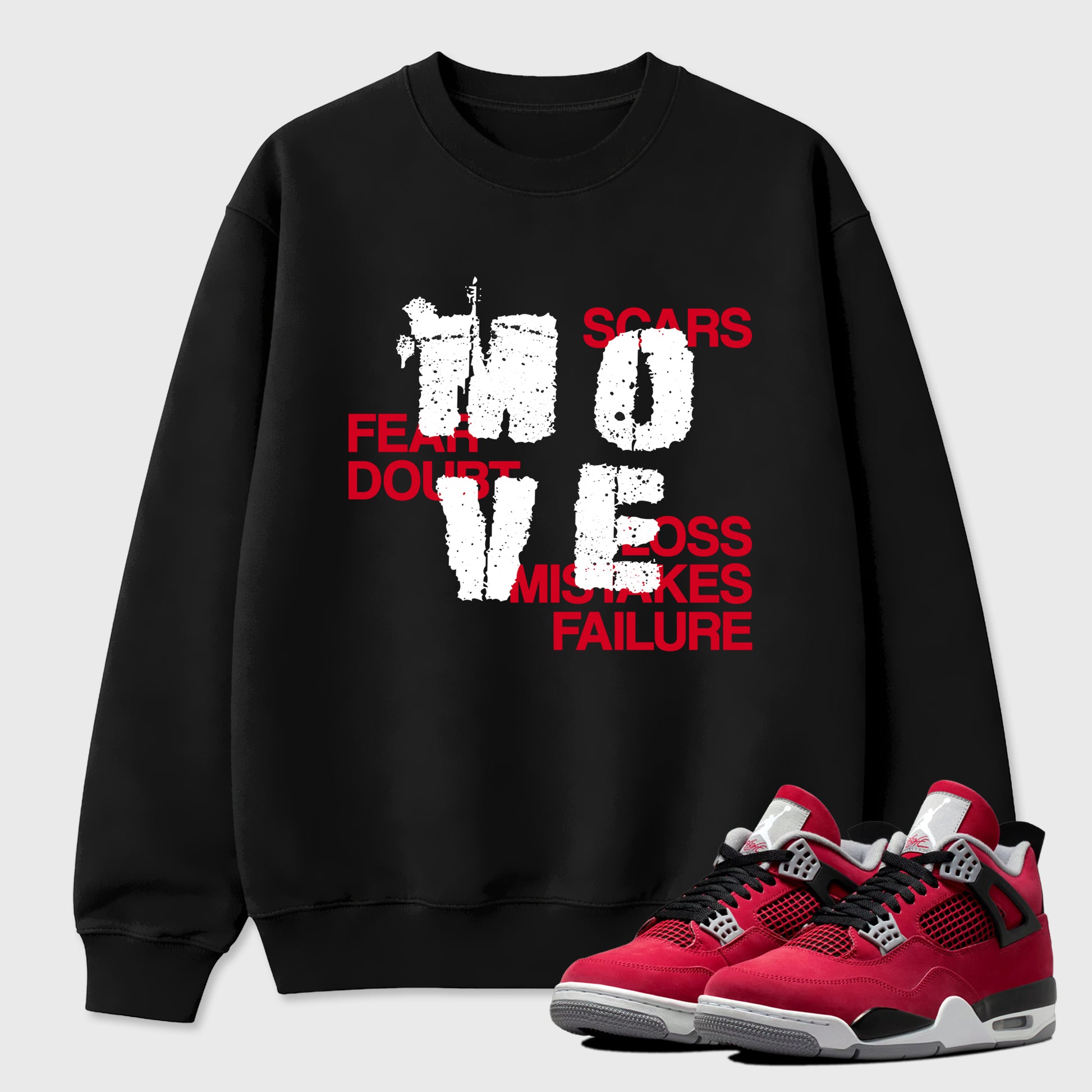 Sneaker match tees – Sneaker Tees To Match Air Jordan 4 Toro Bravo Shoes – Move Tee Black 1
