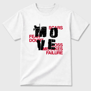 Sneaker match tees – Sneaker Tees To Match Air Jordan 4 Toro Bravo Shoes – Move Tee White 2