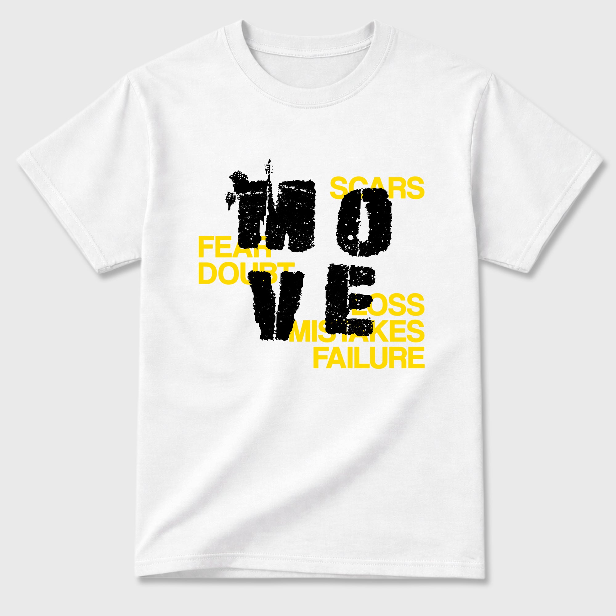 Move Graphic T-Shirt featuring original streetwear artwork designed to match the Air Jordan 4 Tour Yellow. White 2 Graphic T-Shirt.