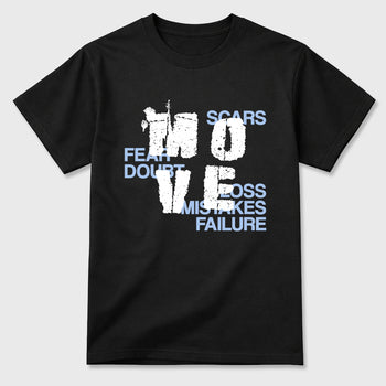 Sneaker match tees – Sneaker Tees To Match Air Jordan 5 White Metallic Shoes – Move Tee Black 2