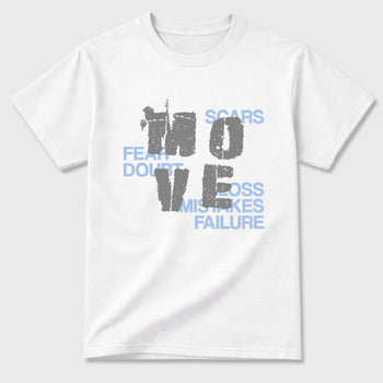 Sneaker match tees – Sneaker Tees To Match Air Jordan 5 White Metallic Shoes – Move Tee White 2