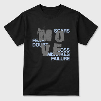 Sneaker match tees – Sneaker Tees To Match Air Jordan 5 Wolf Grey Shoes – Move Tee Black 2