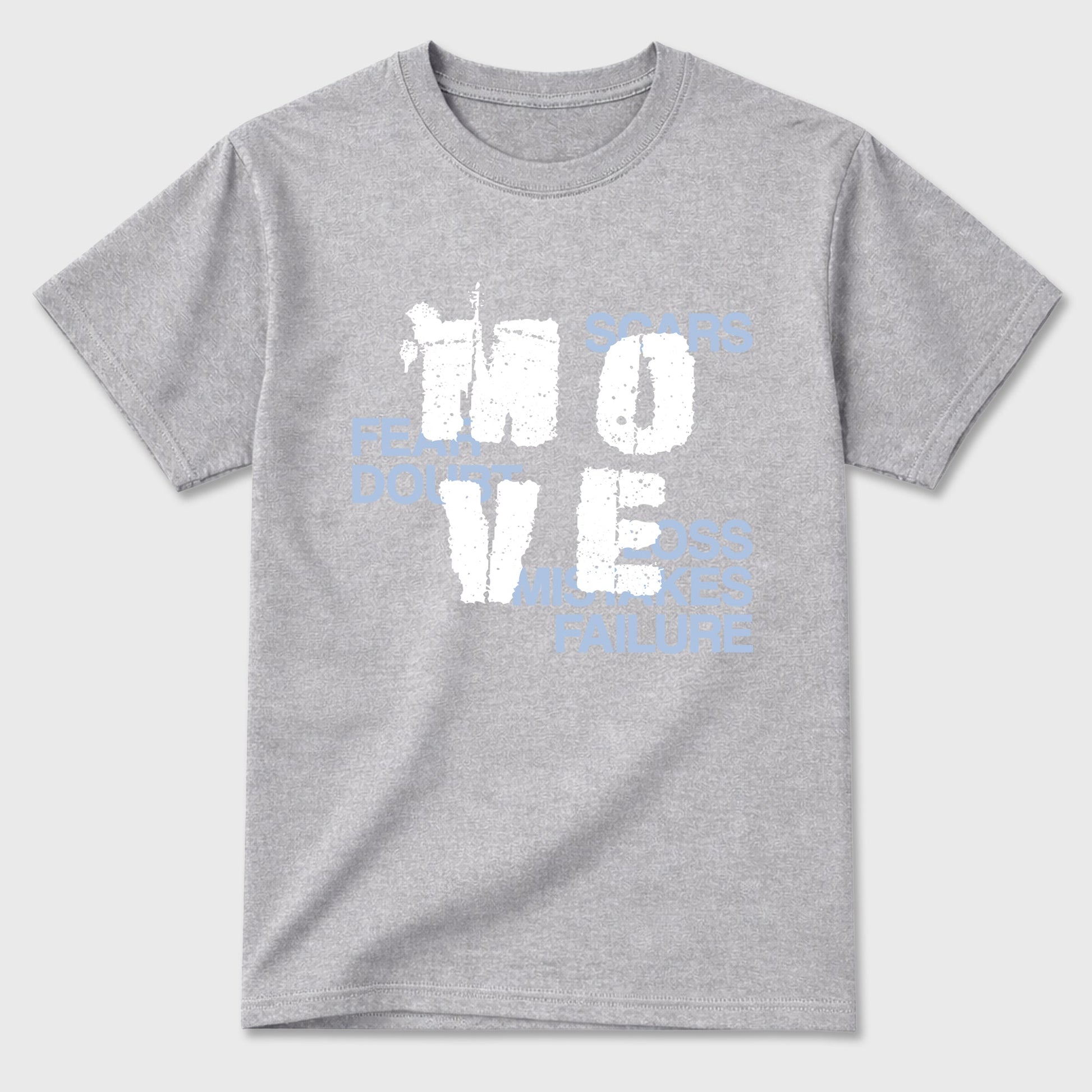 Sneaker match tees – Sneaker Tees To Match Air Jordan 5 Wolf Grey Shoes – Move Tee Heather Grey 2