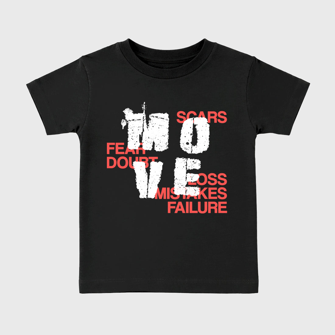 Sneaker match tees – Sneaker Tees To Match Air Max 90 Infrared Shoes – Move Kids T-Shirt Black 2