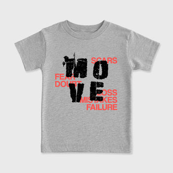 Sneaker match tees – Sneaker Tees To Match Air Max 90 Infrared Shoes – Move Kids T-Shirt Heather Grey 2