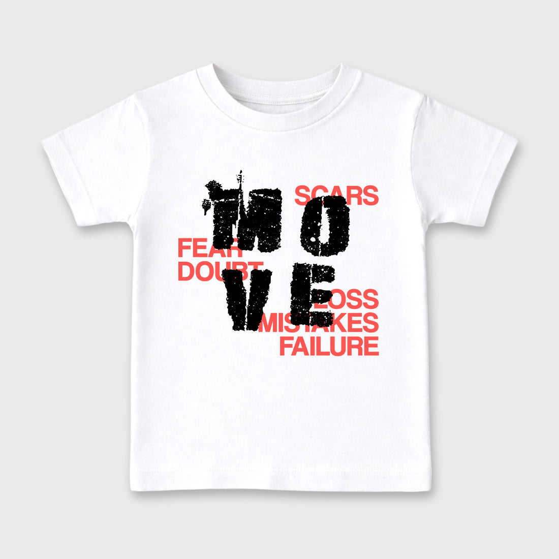 Sneaker match tees – Sneaker Tees To Match Air Max 90 Infrared Shoes – Move Kids T-Shirt White 2