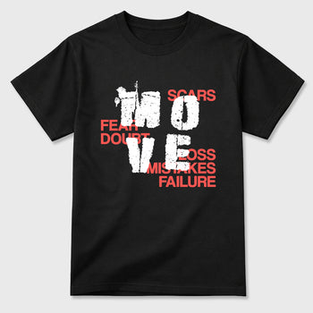 Sneaker match tees – Sneaker Tees To Match Air Max 90 Infrared Shoes – Move Tee Black 2