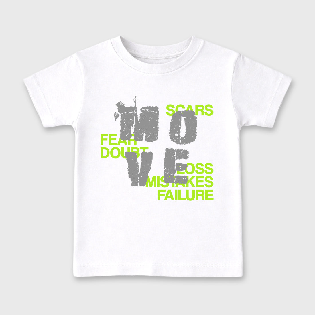 Sneaker match tees – Sneaker Tees To Match Air Max 90 Neon Yellow Shoes – Move Kids T-Shirt White 2