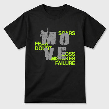 Sneaker match tees – Sneaker Tees To Match Air Max 90 Neon Yellow Shoes – Move Tee Black 2