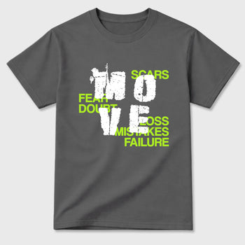 Sneaker match tees – Sneaker Tees To Match Air Max 90 Neon Yellow Shoes – Move Tee Cool Grey 2