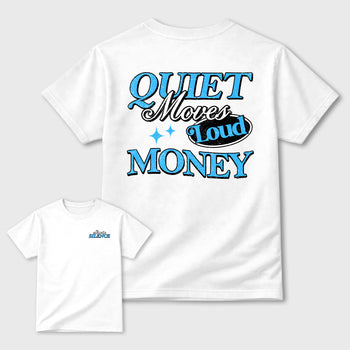Move In Silence sneaker match t-shirt styled to complete your fit with the sneakers, shown in White.