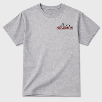 Move In Silence sneaker match t-shirt styled to complete your fit with the sneakers, shown in Heather Grey.
