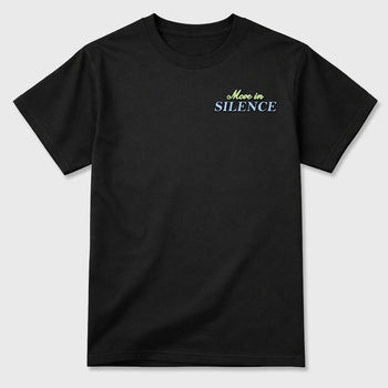 Move In Silence sneaker match t-shirt styled to complete your fit with the sneakers, shown in Black.