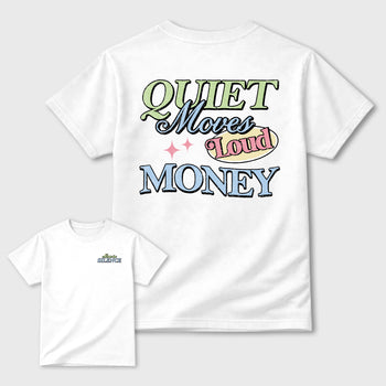Move In Silence sneaker match t-shirt styled to complete your fit with the sneakers, shown in White.