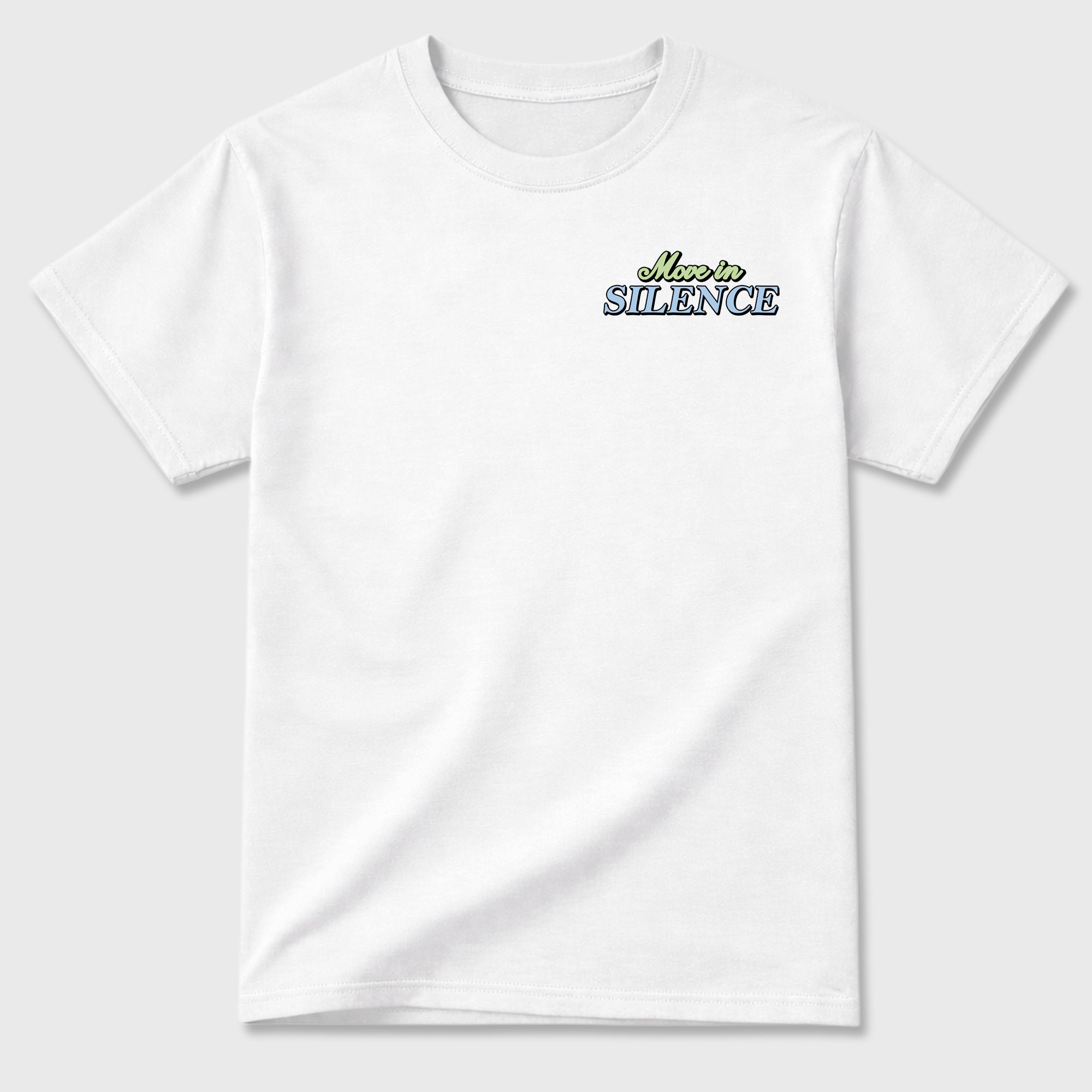 Move In Silence sneaker match t-shirt styled to complete your fit with the sneakers, shown in White.