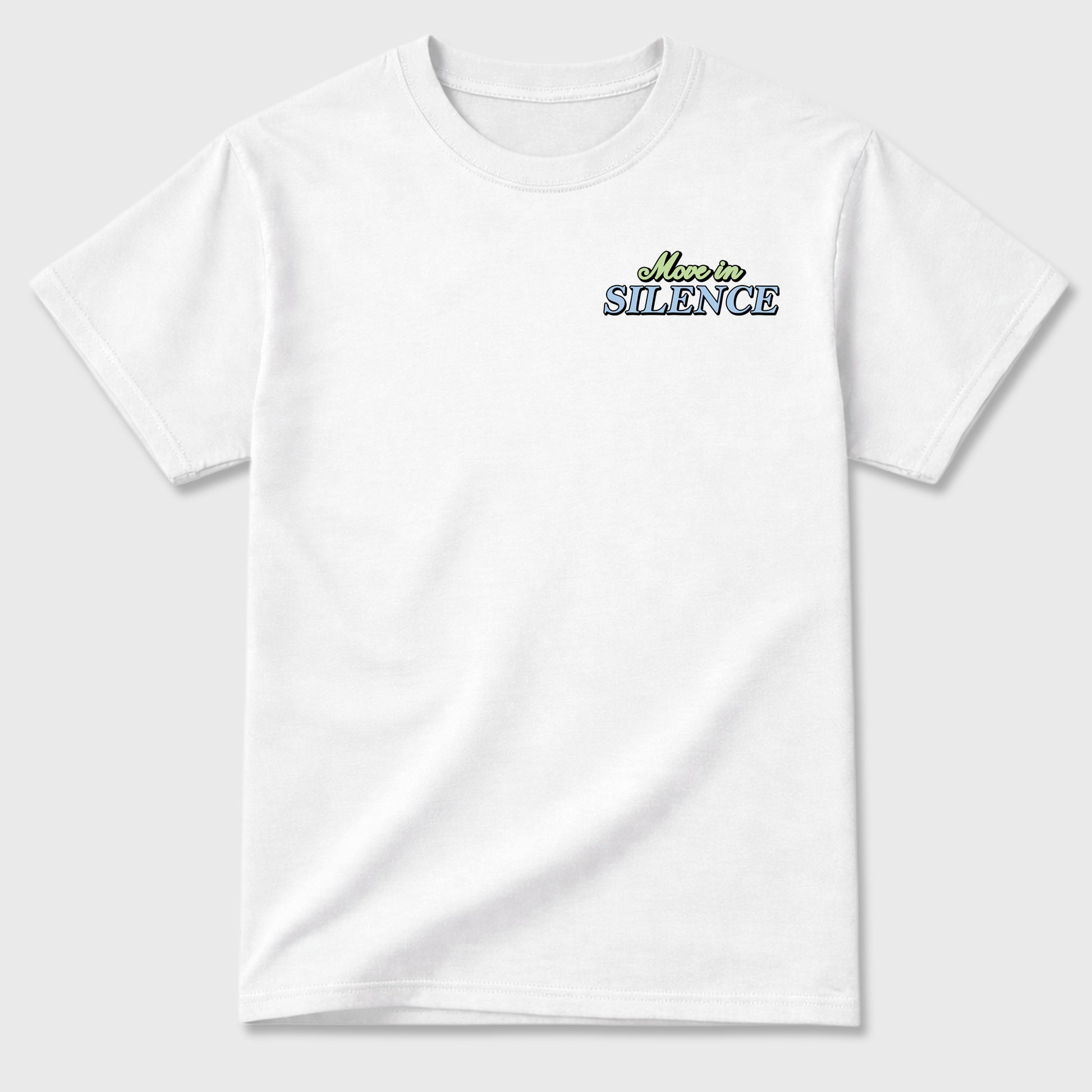 Move In Silence sneaker match t-shirt styled to complete your fit with the sneakers, shown in White.