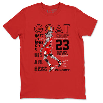 AJ1 Black Toe Reimagined shirts to match jordans MVP Goat sneaker match tees Air Jordan 1 Black Toe Reimagined SNRT Sneaker Tees streetwear brand Red 2 unisex cotton tee