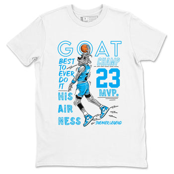 1s High OG UNC Reimagined shirts to match jordans MVP Goat graphic tees Air Jordan 1 UNC Reimagined match shoes to clothes SNRT Sneaker Tees unisex cotton White 2 shirts