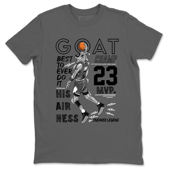 12s Black Wolf Grey shirts to match jordans MVP Goat sneaker match tees 12s Baron SNRT Sneaker Release Tees unisex cotton Cool Grey 2 crew neck shirts
