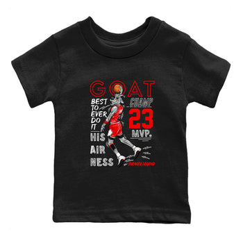 Air Jordan 12 Retro Taxi Flip shirts to match jordans MVP Goat sneaker match tees 12s Red Taxi SNRT sneaker release tees baby toddler Black 2 cotton Shirt