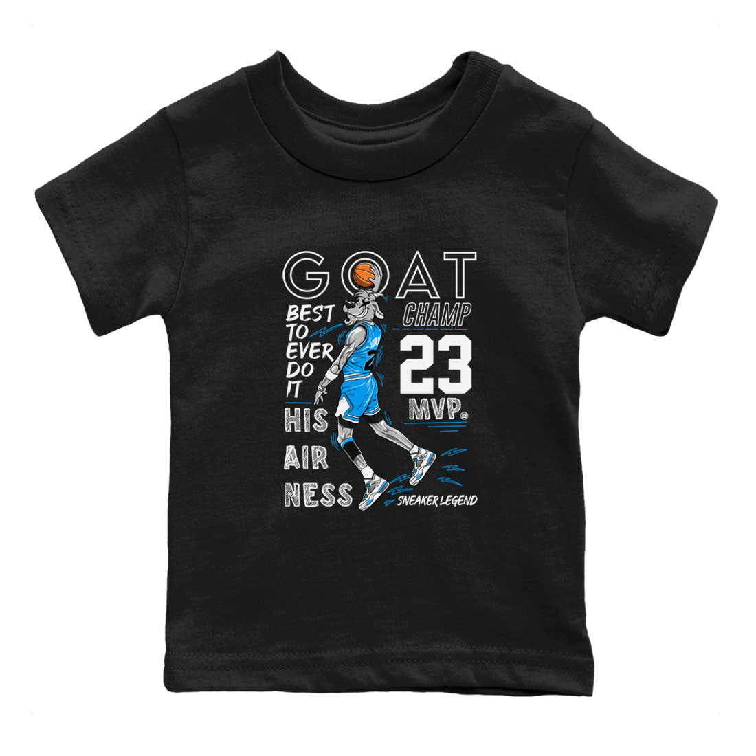 4s Military Blue shirt to match jordans MVP Goat sneaker tees Air Jordan 4 Retro Military Blue Streetwear Brand SNRT Sneaker Release Tees baby toddler Black 2 cotton Shirt