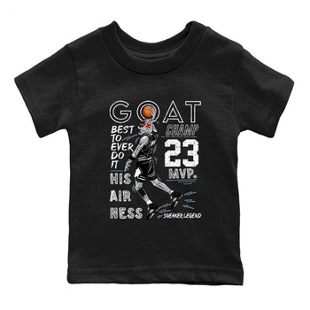 5s Black Metallic Reimagined shirts to match jordans MVP Goat sneaker match tees Air Jordan 5 Retro Black Metallic Reimagined match shoes to clothes SNRT Sneaker Tees Youth Baby Black 2 tee