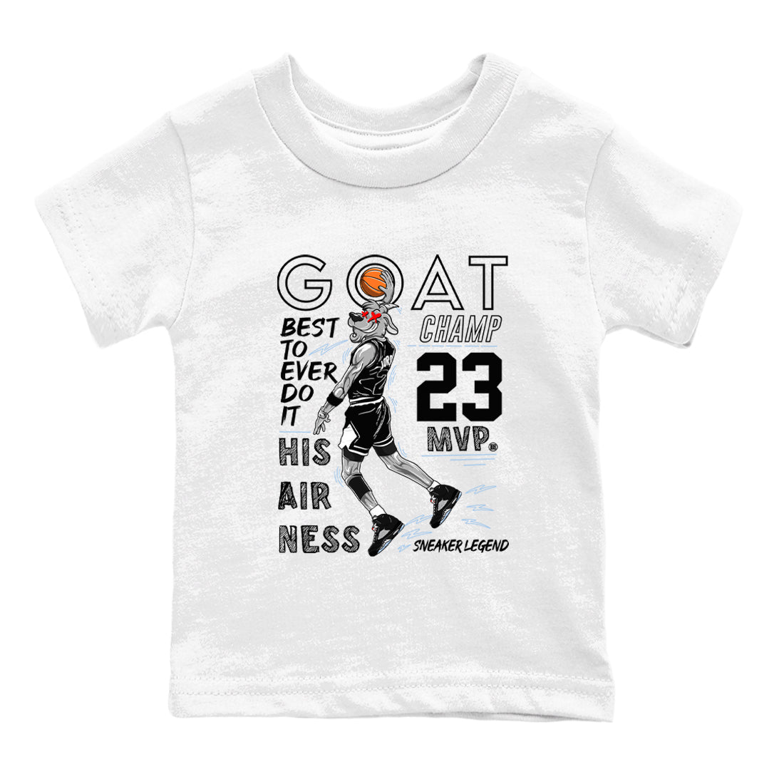 5s Black Metallic Reimagined shirts to match jordans MVP Goat sneaker match tees Air Jordan 5 Retro Black Metallic Reimagined match shoes to clothes SNRT Sneaker Tees Youth Baby White 2 tee
