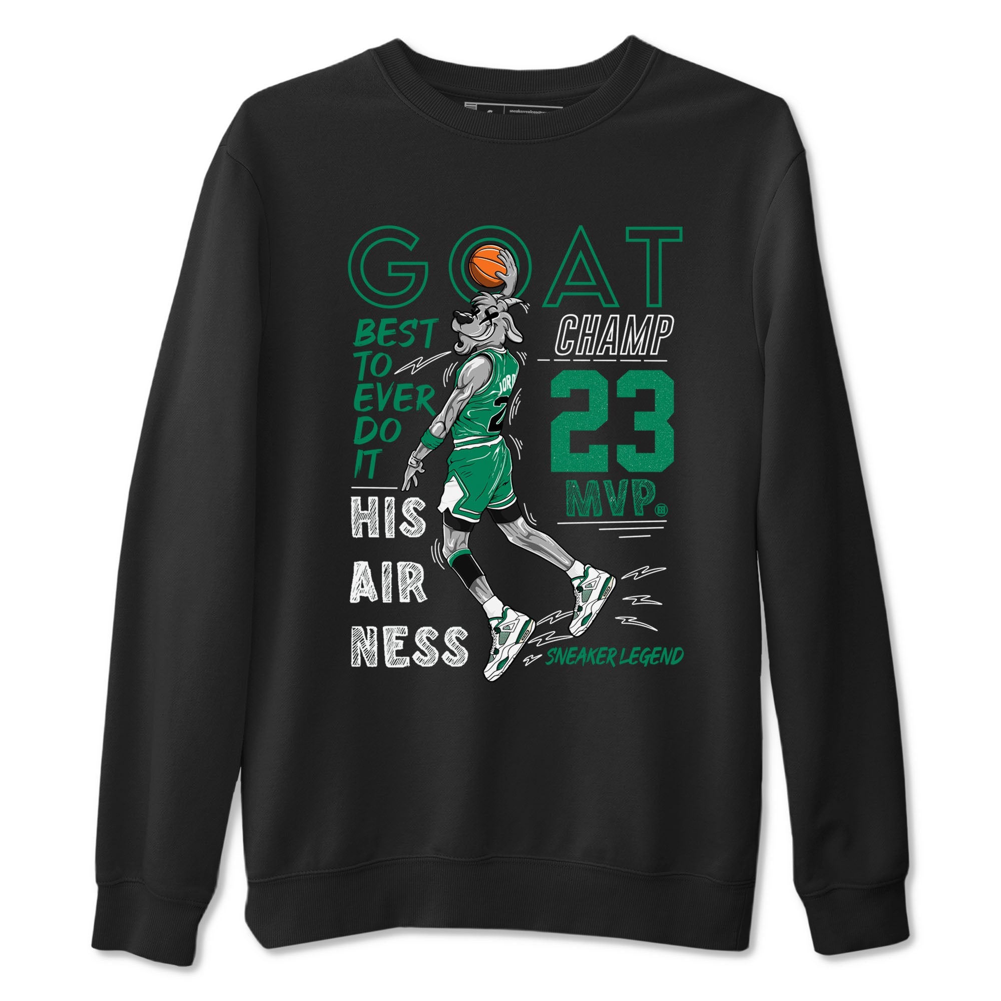 AJ4 Oxidized Green shirts to match jordans MVP Goat sneaker match tees Air Jordan 4 Oxidized Green SNRT Sneaker Tees streetwear brand Black 2 unisex cotton tee