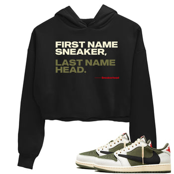 1s Travis Scott Medium Olive shirts to match jordans My Name Is Sneakerhead sneaker match tees Air Jordan 1 Travis Scott Medium Olive SNRT Sneaker Tees streetwear brand