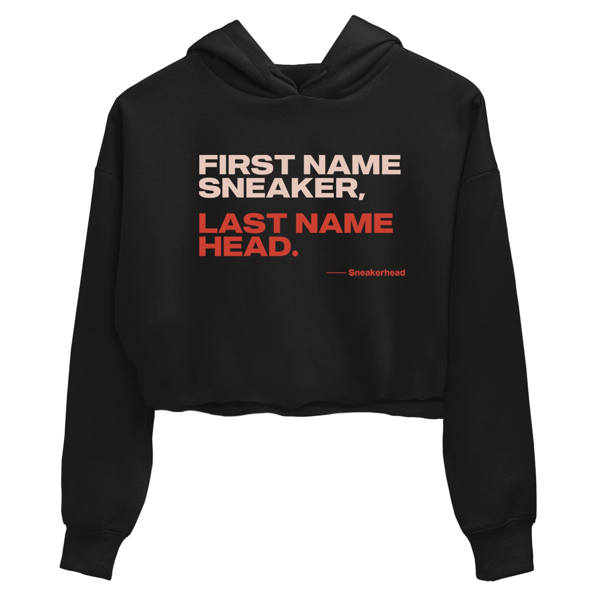 AJ13 Dune Red shirts to match jordans My Name Is Sneakerhead sneaker match tees Air Jordan 13 Dune Red SNRT Sneaker Tees streetwear brand Black 2 crop tee