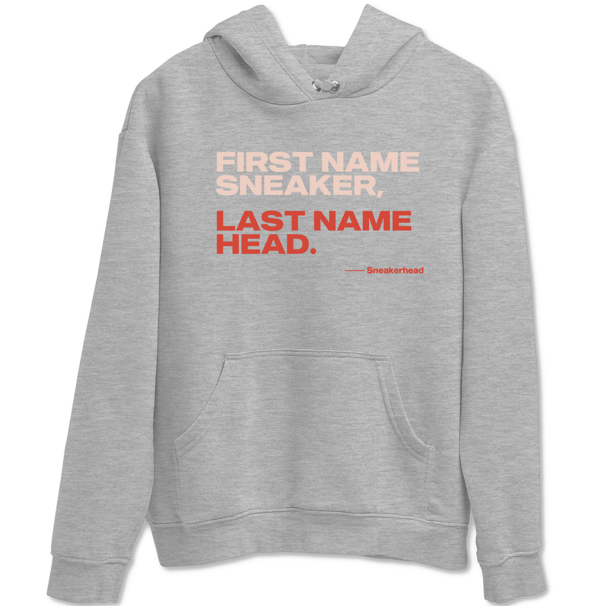 AJ13 Dune Red shirts to match jordans My Name Is Sneakerhead sneaker match tees Air Jordan 13 Dune Red SNRT Sneaker Tees streetwear brand Heather Grey 2 unisex cotton tee