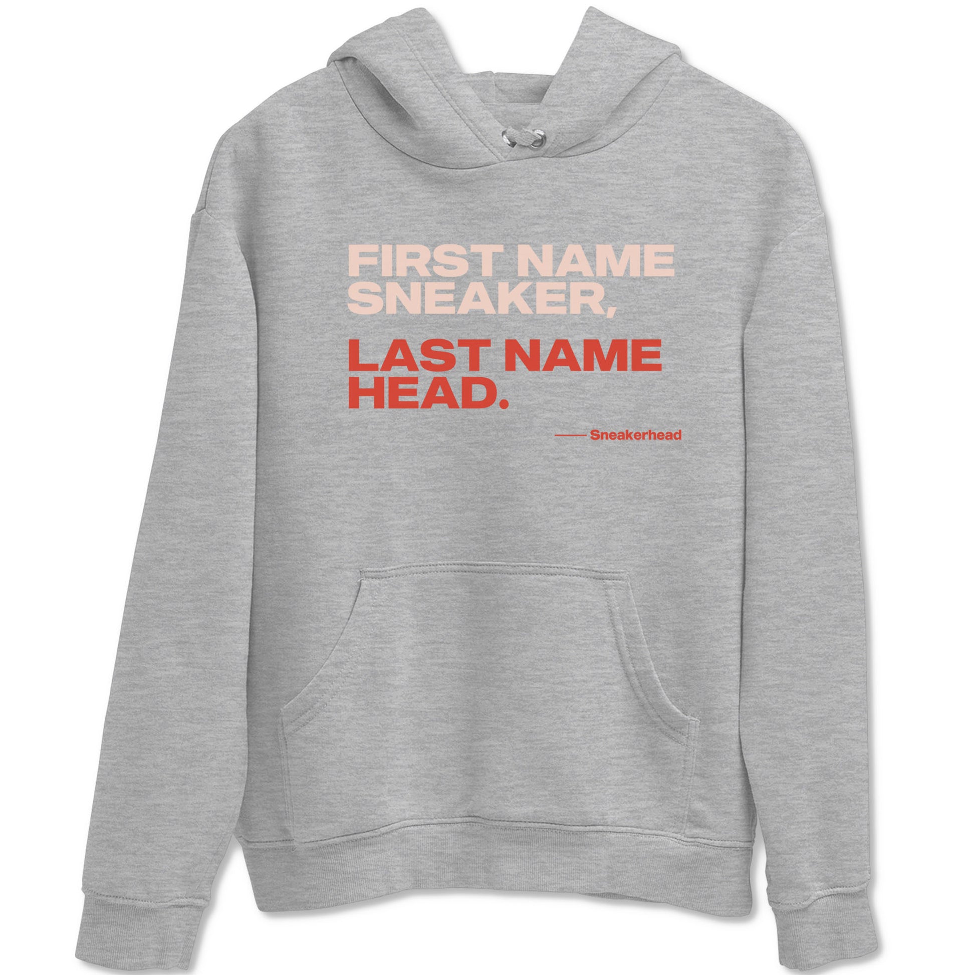 AJ13 Dune Red shirts to match jordans My Name Is Sneakerhead sneaker match tees Air Jordan 13 Dune Red SNRT Sneaker Tees streetwear brand Heather Grey 2 unisex cotton tee
