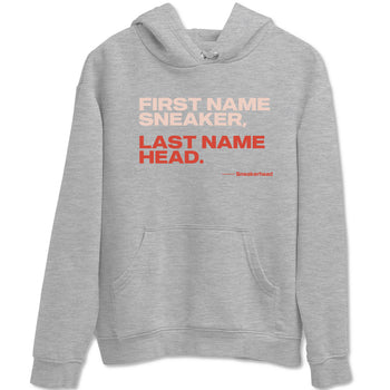 AJ13 Dune Red shirts to match jordans My Name Is Sneakerhead sneaker match tees Air Jordan 13 Dune Red SNRT Sneaker Tees streetwear brand Heather Grey 2 unisex cotton tee