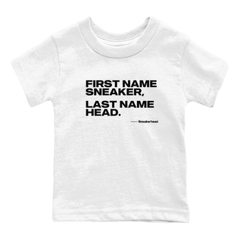 4s White Thunder shirts to match jordans My Name Is Sneakerhead sneaker match tees Air Jordan 4 White Thunder SNRT Sneaker Tees streetwear brand Baby and Youth White 2 cotton tee