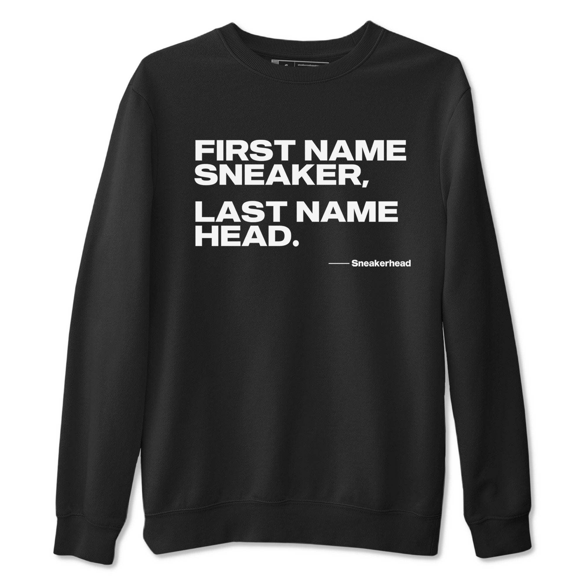 4s White Thunder shirts to match jordans My Name Is Sneakerhead sneaker match tees Air Jordan 4 White Thunder SNRT Sneaker Tees streetwear brand Black 2 unisex cotton tee