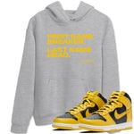 Dunk High Pollen Shirts To Match Jordans My Name Is Sneakerhead sneaker match tees Dunk High Iowa Tee SNRT Sneaker Release Tees unisex cotton Heather Grey 1 crew neck shirts