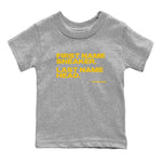 Dunk High Pollen Shirts To Match Jordans My Name Is Sneakerhead sneaker match tees Dunk High Iowa Tee SNRT Sneaker Release Tees Youth Baby Heather Grey 2 crew neck shirts