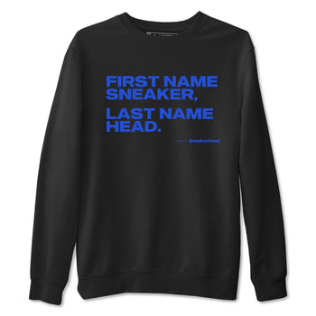 Yeezy Slide Azure shirts to match jordans My Name Is Sneakerhead sneaker match tees Yeezy Slide Azure SNRT Sneaker Tees streetwear brand Black 2 unisex cotton tee