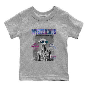 Foams One Galaxy shirts to match jordans Mysterious Dude best t shirts to wear with jordans Air Foamposite One Galaxy match shoes to clothes SNRT Sneaker Tees Youth Baby Heather Grey 2 tee