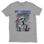 Foams One Galaxy shirts to match jordans Mysterious Dude best t shirts to wear with jordans Air Foamposite One Galaxy match shoes to clothes SNRT Sneaker Tees unisex cotton Heather Grey 2 shirts