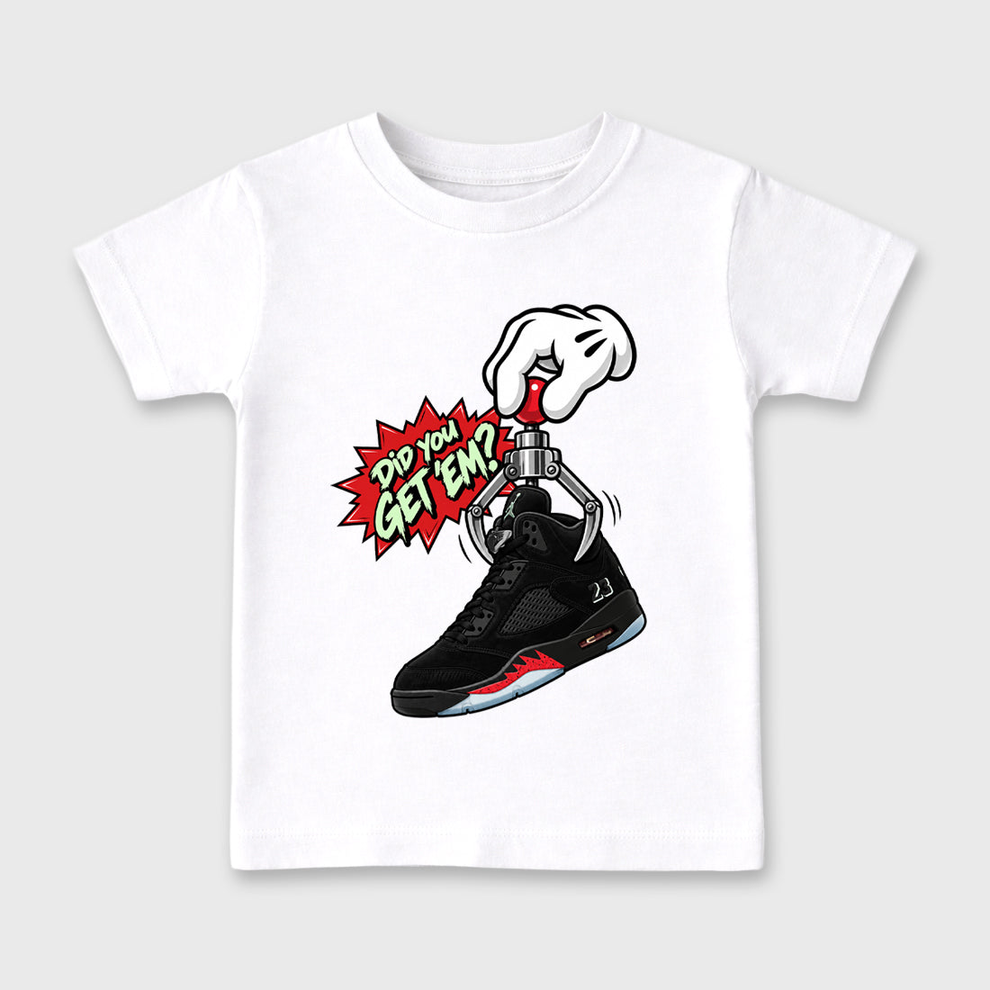 Got 'Em Air Jordan 5 Halloween Matching Kids Graphic Tee
